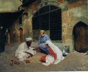 unknow artist, Arab or Arabic people and life. Orientalism oil paintings 175